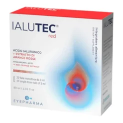 Ialutec Red 3ml 20 Fiale Monodose Acido Ialuronico Per Vista