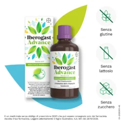 Iberogast Advance Gocce Orali Liquido Flacone In Vetro 50ml Con Applicatore Contagocce 2 confezioni