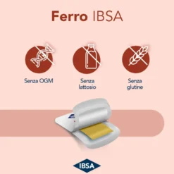 Ibsa integratore ferro e acido folico bipacco 2x20 film orodispersibili