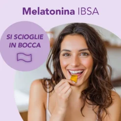 Ibsa Melatonina Integratore Per Sonno 2 confezioni da 30 Film Orali
