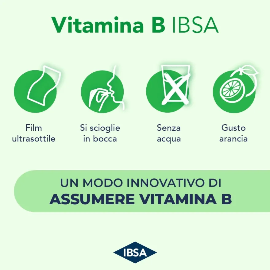 Ibsa Vitamina B 2 confezioni da 30 Film Orali