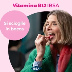 Ibsa Vitamina B12 integratore energia bipacco 2x30 film orodispersibili