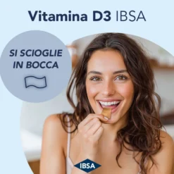 Ibsa Vitamina D3 2000ui Integratore Sistema Immunitario 3 confezioni da 30 Film