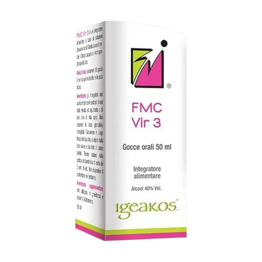 Igeakos Fmc Vir 3 Gocce Orali 50ml