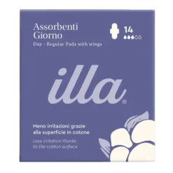Illa Care Assorbente Giorno Con Ali 14 Pezzi