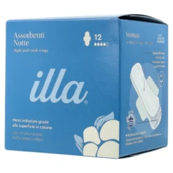 Illa Care Assorbente Notte Con Ali 12 Pezzi