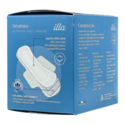 Illa Care Assorbente Notte Con Ali 12 Pezzi
