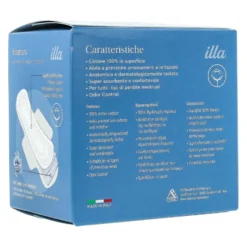 Illa Care Assorbente Notte Con Ali 12 Pezzi