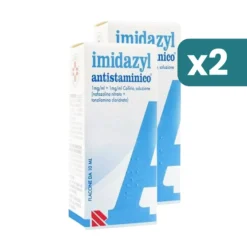 Imidazyl collirio antistaminico occhi rossi flacone bipacco 2x10ml
