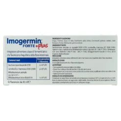 Imogermin Forte Plus Integratore Probiotici 12 Flaconcini