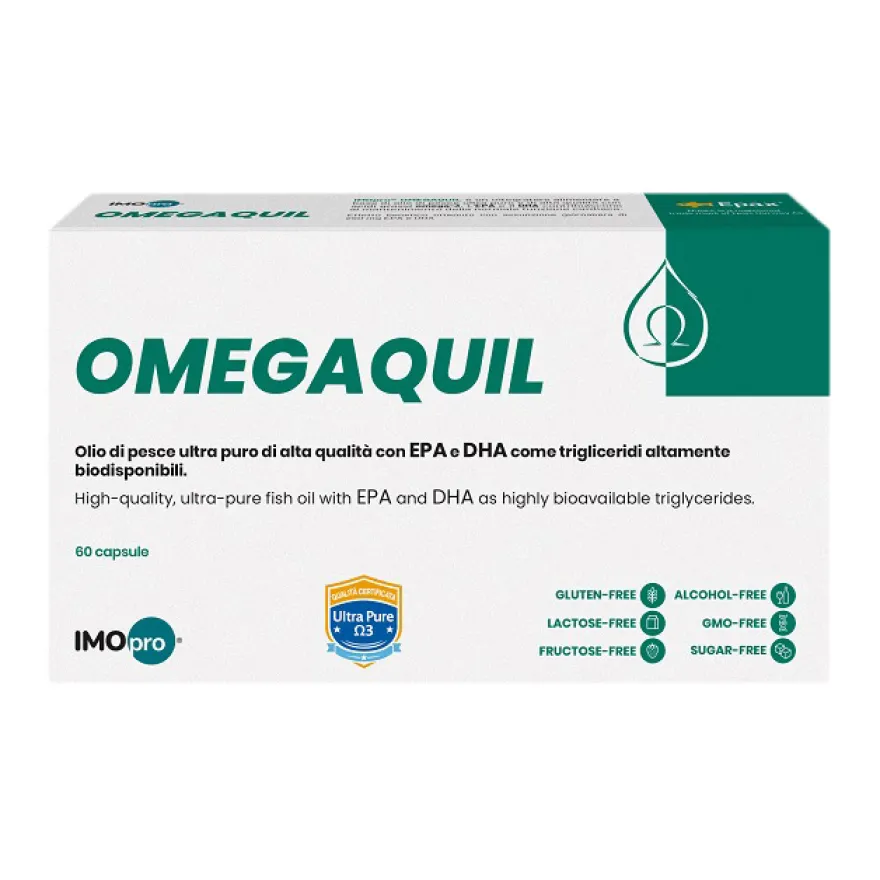 Imo Omegaquil Integratore Salute Cuore 60 Capsule