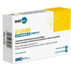 Imopro D Cube Integratore Salute Ossa Con Vitamina D 30 Compresse