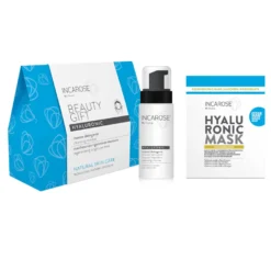 Incarose Hyalur Beauty Gift Detersione Mousse Detergente 200ml + Maschera Rigenerante 17ml