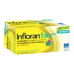Infloran Bio Plus Integratore Fermenti Lattici 20 Compresse