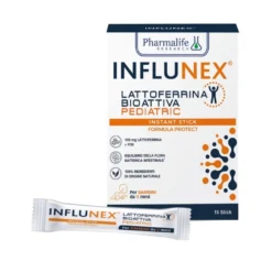 Influnex Lattoferrina Bioattiva Pediatric Integratore Immunostimolante 15 Stick