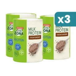 Integratore Enervit Enerzona Milk Protein cacao tripacco 3x230g