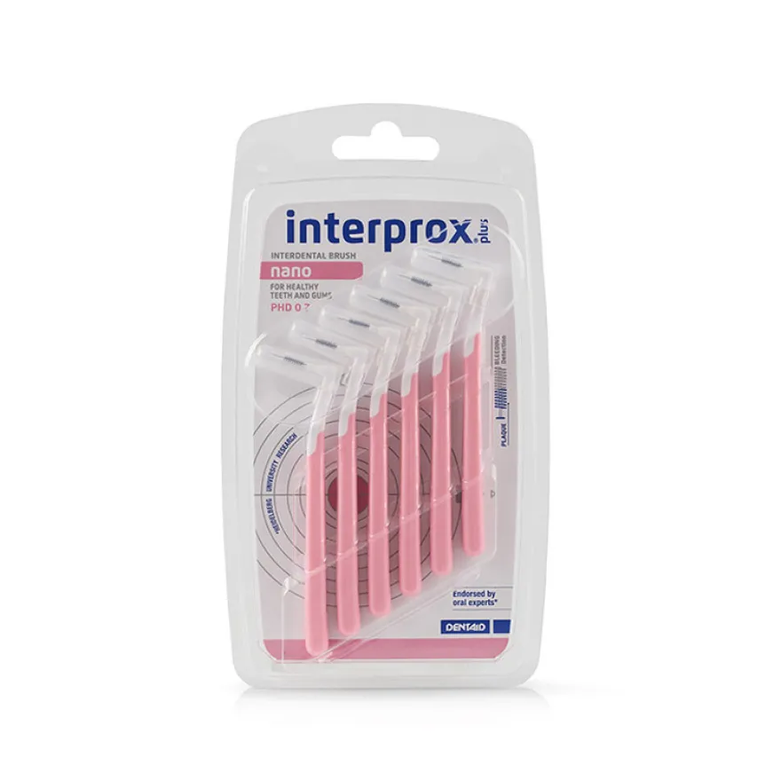 Interprox Plus Nano Rosa 0.7 6 Pezzi