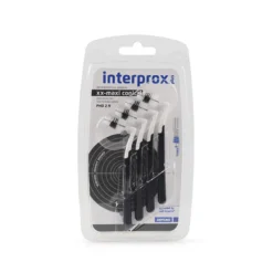 Interprox Spazzolino Plus Xx Maxi Nero 4 Pezzi