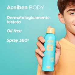Isdin Acniben Body Spray Per Combattere I Brufoli E Le Imperfezioni Del Corpo 150ml