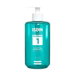 Isdin Acniben Mattifying Cleanser Detergente Gel Per La Detersione Della Pelle Grassa E/o Con Tendenza Acneica Di Viso E Corpo, Senza Seccare 400ml