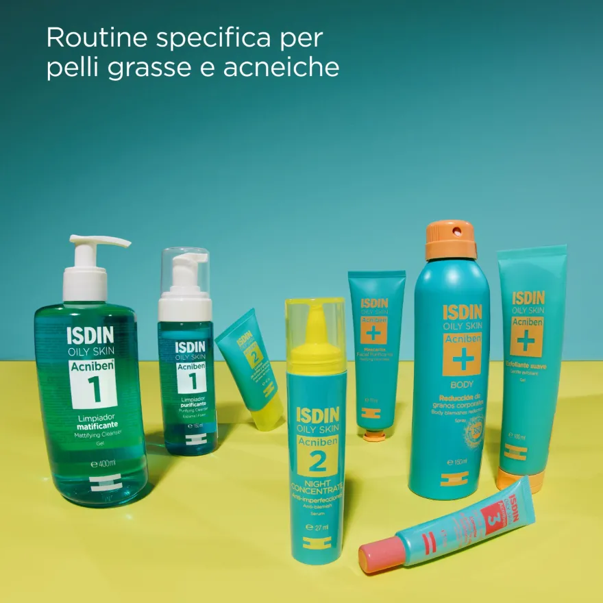 Isdin Acniben Purifying Cleanser Detergente Viso Purificante 150ml