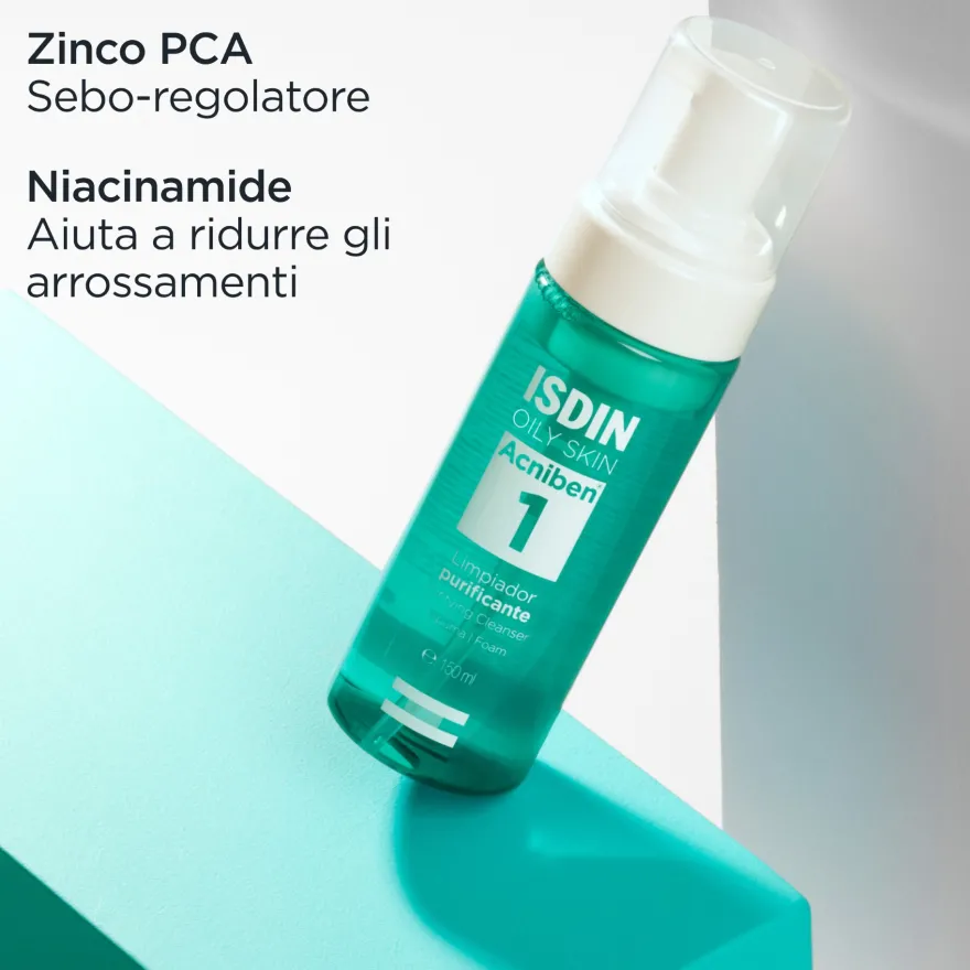 Isdin Acniben Purifying Cleanser Detergente Viso Purificante 150ml
