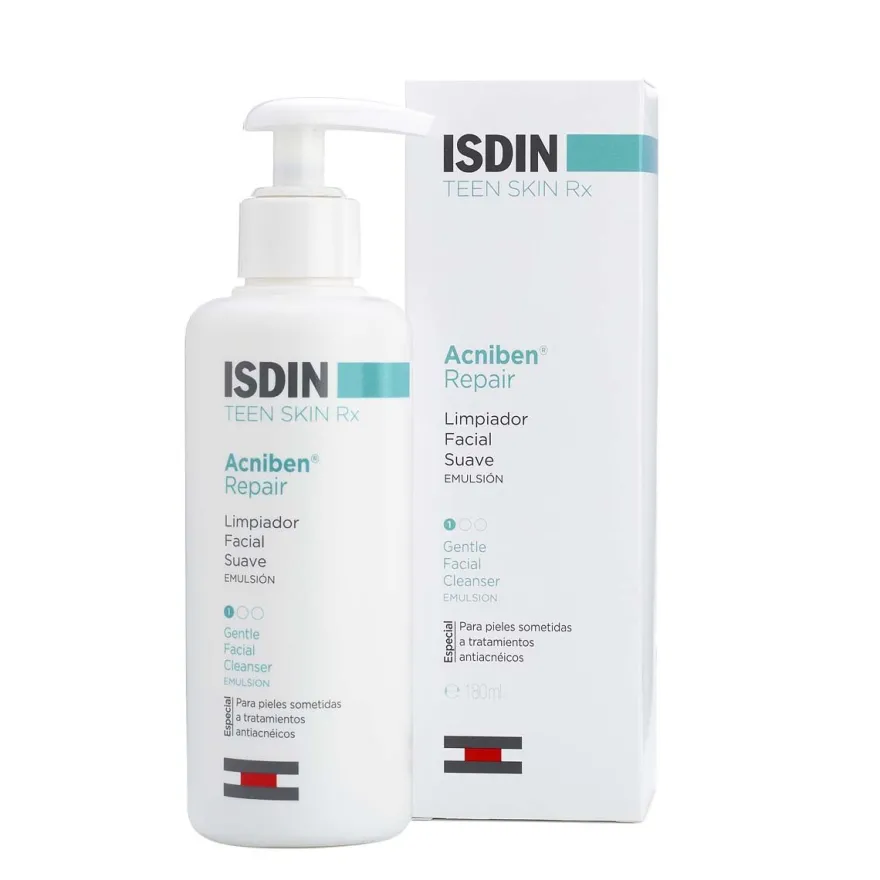Isdin Acniben Repair Detergente Delicato Pelle Fragilizzata Dai Trattamenti Anti-acne 180ml
