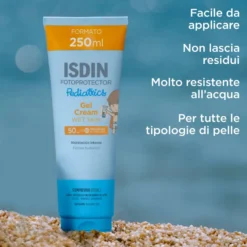 Isdin Fotoprotector Gel Cream Pediatrics Spf50 Protezione Pediatrica 250ml