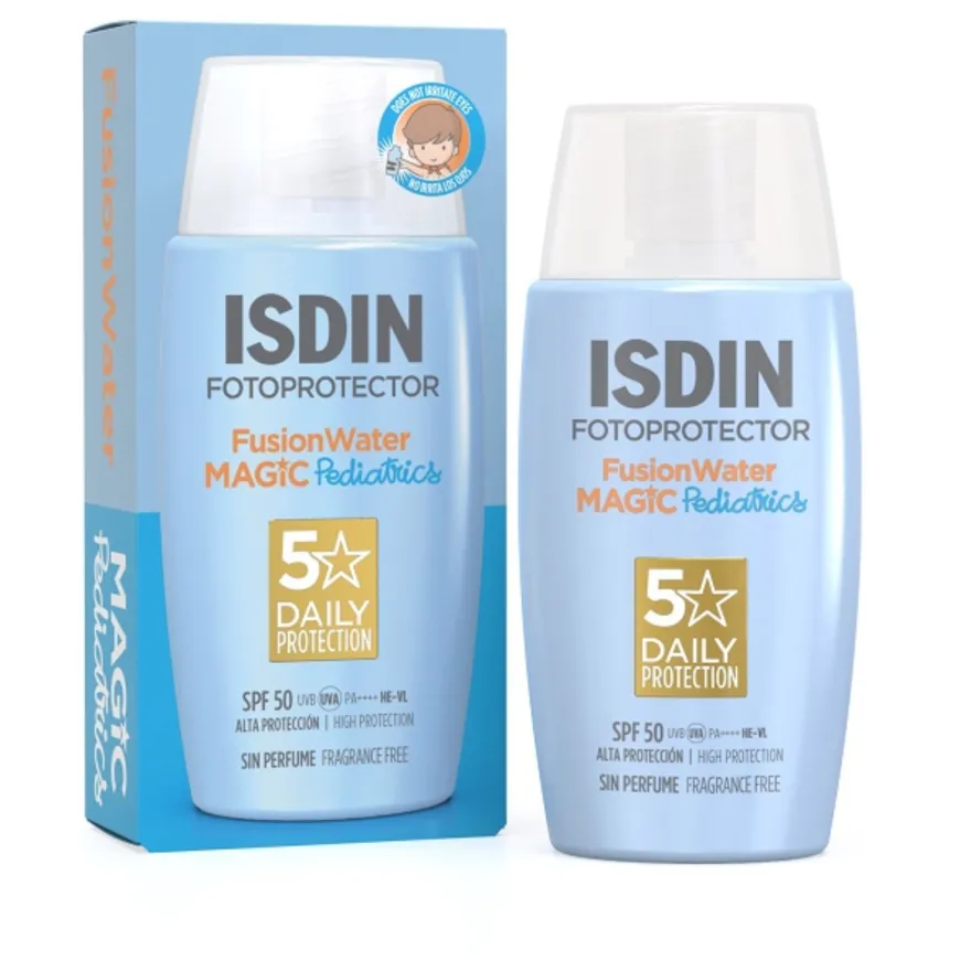 Isdin Fusionwater Magic Pediatrics Spf50 Protezione Solare Bambini 50ml
