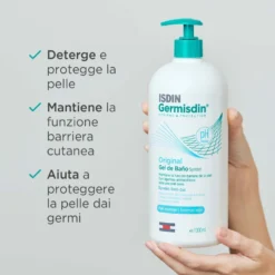 Isdin Germisdin Original Gel Detersione Corpo Quotidiana Per La Pelle Normale 1000ml
