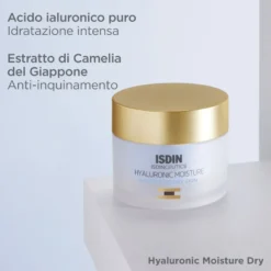 Isdin Isdinceutics Hyaluronic Moisture Normal Crema Viso Idratante Pelle Normale E Secca 50g