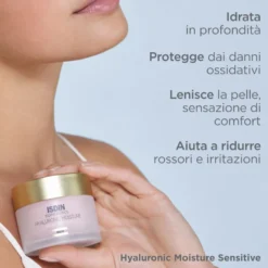 Isdin Isdinceutics Hyaluronic Moisture Sensitive Crema Viso Idratante Pelle Sensibile 50g