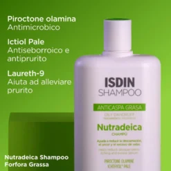 Isdin Nutradeica Shampoo Antiforfora Grassa 200ml