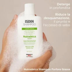 Isdin Nutradeica Shampoo Antiforfora Grassa 200ml