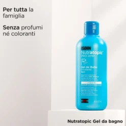 Isdin Nutratopic Pro-amp Gel Doccia Igienizzante Emolliente Pelle Atopica 400ml