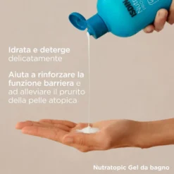 Isdin Nutratopic Pro-amp Gel Doccia Igienizzante Emolliente Pelle Atopica 400ml
