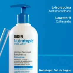 Isdin Nutratopic Pro-amp Lozione Corpo Emolliente Pelle Atopica 400ml