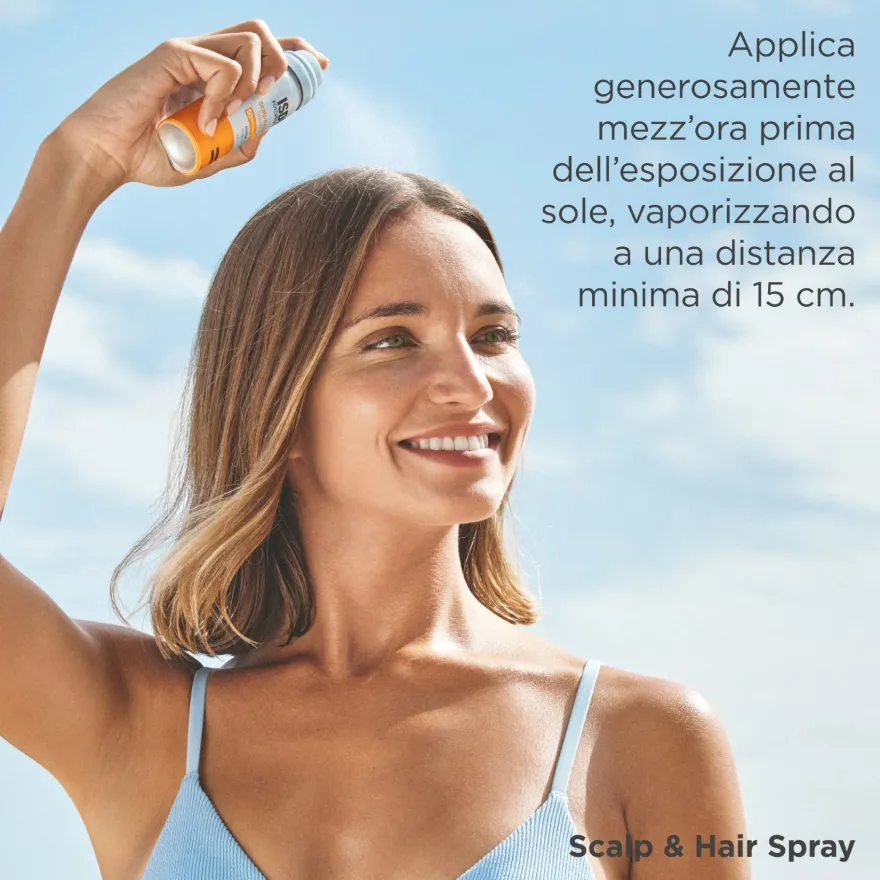 Isdin Scalp E Hair Spray Spf50 Protezione Solare Cuoio Capelluto E Capelli 50ml