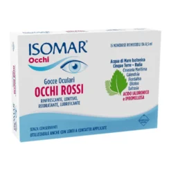 Isomar Gocce Oculari Sollievo Occhi Rossi 0,20% 15 Flaconcini