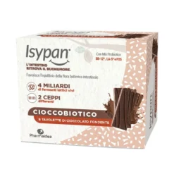 Isypan Cioccobiotico Fondente 8 Pezzi