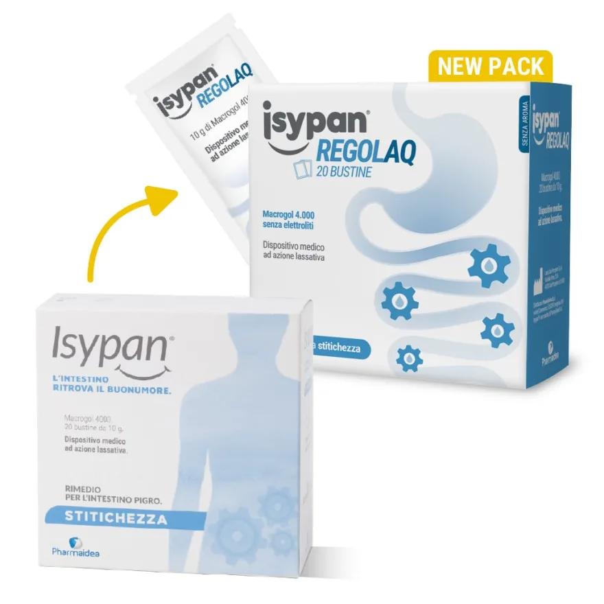 Isypan Regolaq Stitichezza Macrogol 4000 20 Bustine