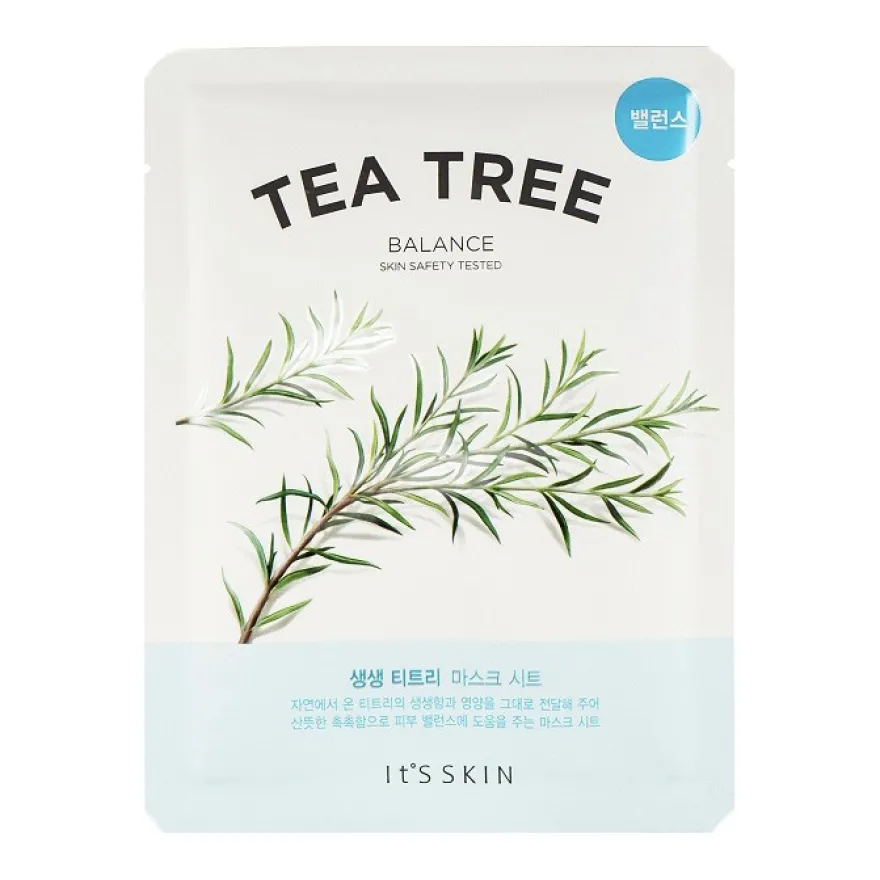 It's Skin The Fresh Mask Sheet Tea Tree Maschera Pelle Impura 18g
