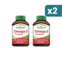 Jamieson Omega 3 Complete Integratore 1000mg 2 confezioni da 80 Perle