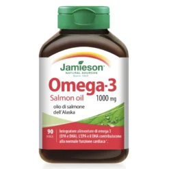 Jamieson Omega 3 Salmon Oil Integratore 1000mg 90 Perle