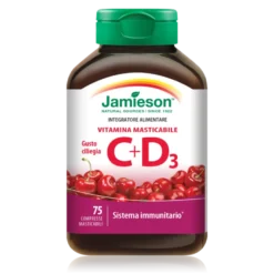 Jamieson Vitamina C+d Gusto Ciliegia 75 Compresse Masticabili
