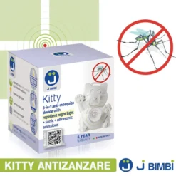 J-bimbi Kitty Dispositivo Antizanzare Sonico Portatile
