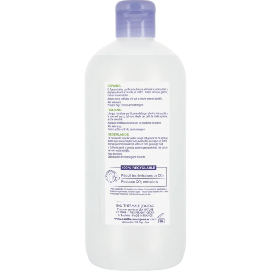 Jonzac Acqua Micellare Purificante Pure 500ml