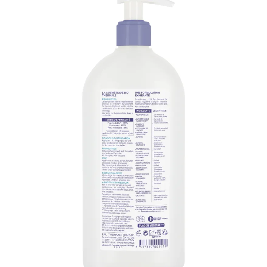 Jonzac Latte Idratante Vellutato Corpo Rehydrate 400ml
