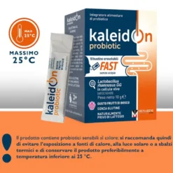 Kaleidon Prebiotic Fast 10 Bustine Gusto Frutti Di Bosco