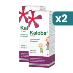 Kaloba sciroppo trattamento raffreddore bipacco 2x100ml